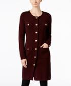 Inc International Concepts Military Duster Cardigan, Only At Macy's