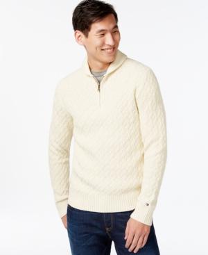 Tommy Hilfiger Andy Shawl-collar Quarter-zip Sweater