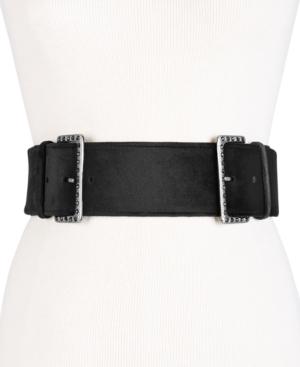 I.n.c. Studded Double-buckle Belt, Created For Macy's