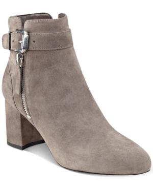 Marc Fisher Wynie Block-heel Booties Women's Shoes