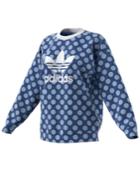 Adidas Dot-print Trefoil Sweatshirt