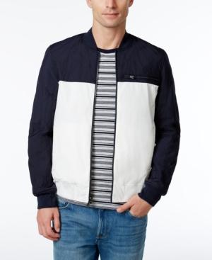 Tommy Hilfiger Men's Reversible Baseball Jacket