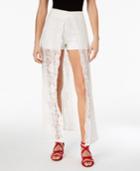 Material Girl Lace Walk-through Shorts, Created For Macy's