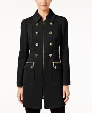 Inc International Concepts Double-breasted Stretch Peacoat, Only At Macy's