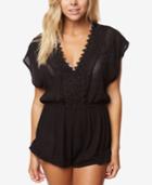 O'neill Juniors Shay Illusion Romper Cover-up Women's Swimsuit