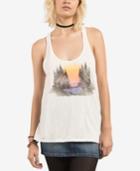 Volcom Juniors' Cruize It Twist-back Graphic Tank Top