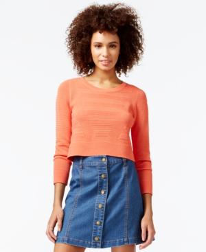 Rachel Rachel Roy Textured Boxy-fit Top