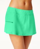 Go By Gossip Side-zip Swim Skirt Women's Swimsuit