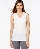 Cuddl Duds Softwear Lace Tank