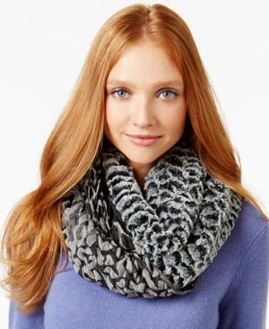 Collection Xiix Mix Media Animal Jam Faux Fur Loop Scarf