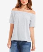Two By Vince Camuto Cotton Off-the-shoulder Top
