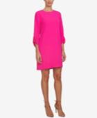 Cece Knotted-sleeve Shift Dress