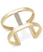 Inc International Concepts Gold-tone Pave Bar Cuff Bracelet, Only At Macy's