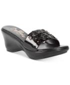 Callisto Laylee Slide Wedge Sandals Women's Shoes