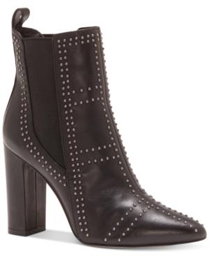 Vince Camuto Basila Studded Ankle Booties Women's Shoes