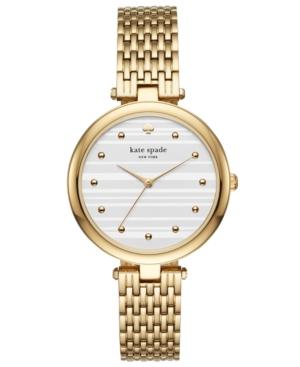 Kate Spade New York Women's Varick Gold-tone Stainless Steel Bracelet Watch 36mm