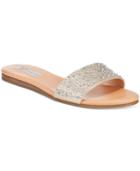 Inc International Concepts Women's Zinaa Rhinestone Slide Sandals, Only At Macy's Women's Shoes