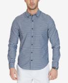 Nautica Men's Slim-fit Stretch Striped Shirt, A Macy's Exclusive Style