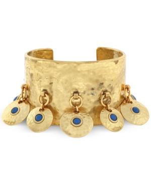 Vince Camuto Gold-tone Multi-disc Cuff Bracelet