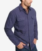Weatherproof Vintage Men's Fleece-lined Shirt Jacket, Created For Macy's
