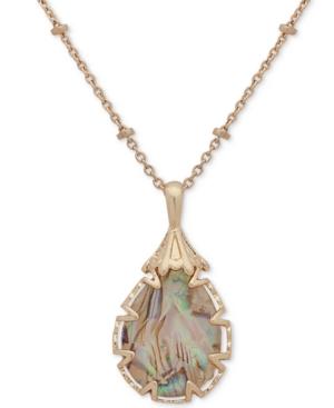 Lonna & Lilly Large Stone Pendant Necklace, 16 + 3 Extender, Created For Macy's