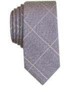 Bar Iii Men's Faylen Grid Slim Tie, Only At Macy's
