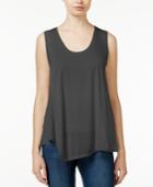Rachel Rachel Roy Draped Asymmetrical Tank Top, Only At Macy's