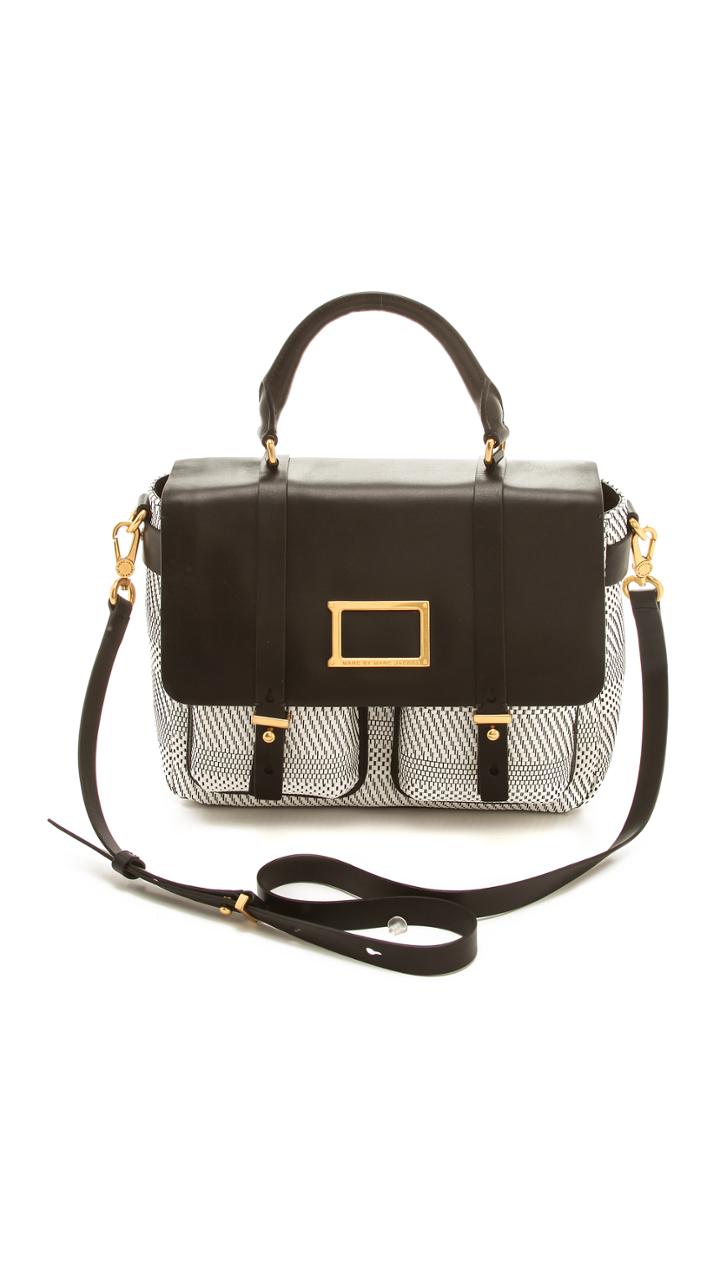 Marc By Marc Jacobs Werdie Weavy Top Handle Messenger