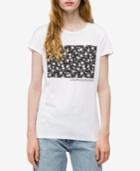 Calvin Klein Jeans Floral-graphic Logo T-shirt