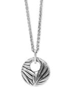 Effy Balissima Diamond Accent Pendant Necklace In Sterling Silver