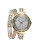 Rumbatime Orchard Double Wrap Pewter Women's Watch