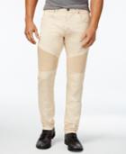Reason Men's Unisex Natural Slim-fit Moto Jeans