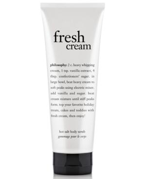 Philosophy Fresh Cream Hot Salt Body Scrub