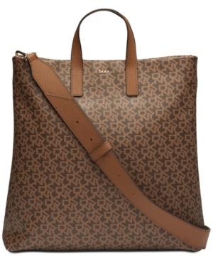 Dkny Large Signature Satchel, Created For Macy's