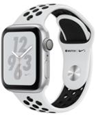 Apple Watch Nike+ Series 4 Gps, 40mm Silver Aluminum Case With Pure Platinum Black Nike Sport Band