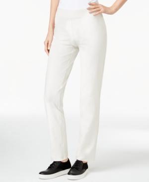 Eileen Fisher Pull-on Straight-leg Pants