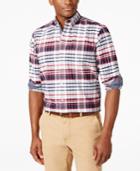 Club Room Georgia Plaid Long-sleeve Shirt, Only At Macy's
