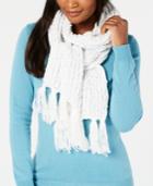 I.n.c. Chenille Shine Scarf, Created For Macy's