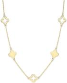 Clover Necklace In 14k Gold