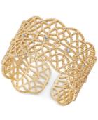 Inc International Concepts Crystal-studded Filigree Ring, Created For Macy's