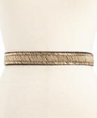 Style & Co. Tonal Skinny Bead Stretch Belt, Only At Macy's