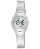 Armitron Women's Silver Resin Strap Watch 27mm 45-7012sil