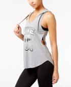 Energie Active Juniors' Rodika Hooded Layered-look Graphic Tank Top