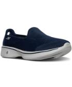 Skechers Women's Gowalk 4 - Dual Layer Heather Walking Sneakers From Finish Line