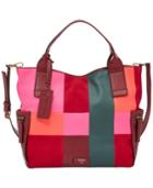 Fossil Emerson Patchwork Leather Satchel