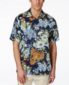 Tommy Bahama Men's Yarra Valley Floral-print Silk Shirt