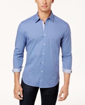 Con. Struct Men's Mosaic Tile Shirt, Created For Macy's