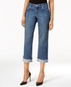 Style & Co Petite Curvy Capri Jeans, Only At Macy's