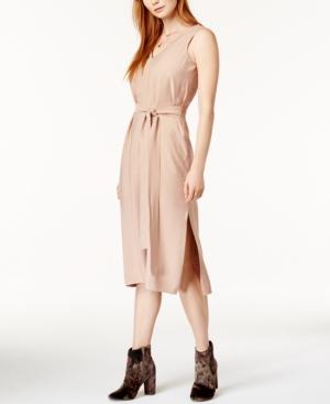J.o.a. Sleeveless Tie-waist Dress