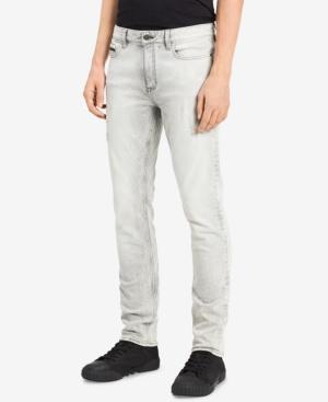Calvin Klein Jeans Men's Electronic Gray Skinny Fit Stretch Jeans